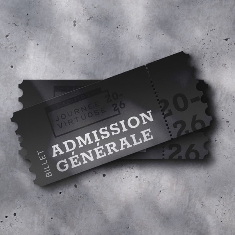 Billet Admission générale — Journée Virtuose 2026